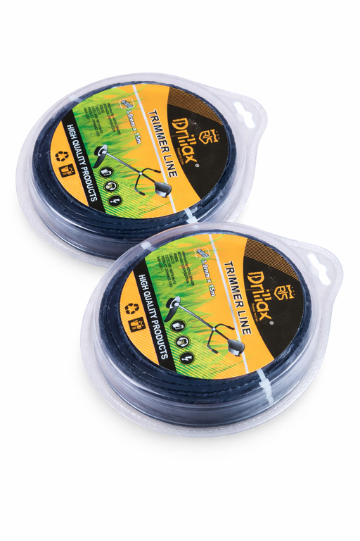 TRIMMER LINE BLACK DRILLAX FOR BRUSH CUTTER