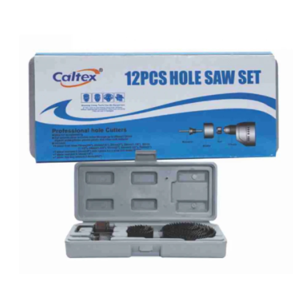 HOLE SAW SET (12PCS) CALTEX
